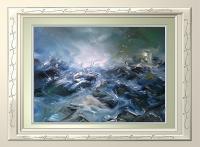 My Art - Sea Storm - Oil On Canvas