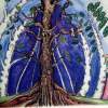 Scene From Anja The Mighty Oak - Colored Pencil Marker And Pain Other - By Jillian Bernstein, Fun Other Artist