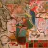 Collective Megastimulation In The Conifer Confines - Mixed Media On Paper Other - By Jillian Bernstein, Funnism Other Artist