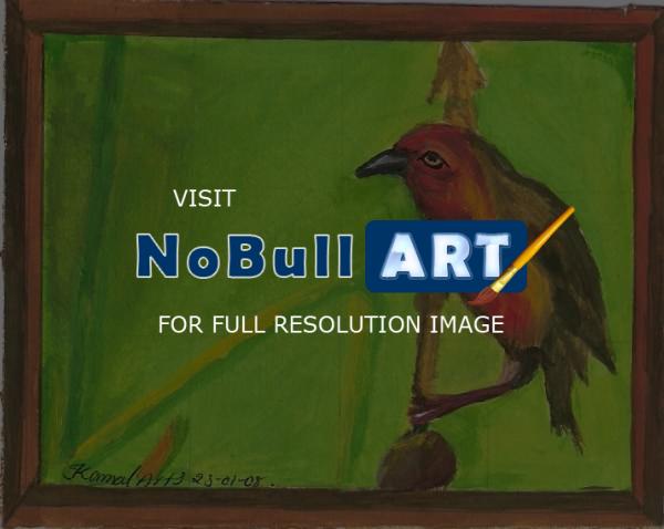 My Own - Bird - Oil On Canvas