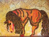 Horse Gallery - The Shy Horse - Acrylic