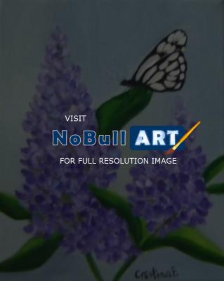 Flowers - Lilac - Acrylic