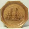 Sailling Ship - Wood Woodwork - By Ken Exline, Lathe Turned Woodwork Artist