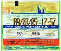 -Tickets- 2003 - Parking Ticket - Canvas