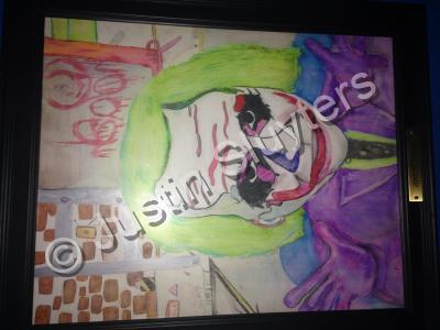 Abstract Portrait - Jokers Vision - Prismacolor Penciled