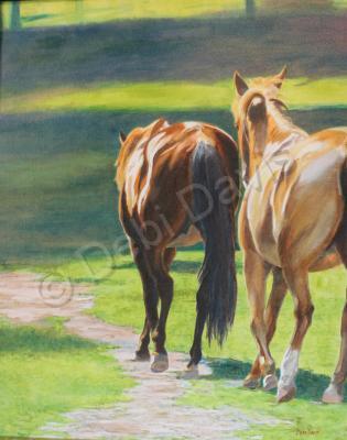 Animals - Shade Seekers - Oil