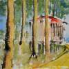 Gadiara - Acrylic Paintings - By Shubhankar Adhikari, Impressionism Painting Artist