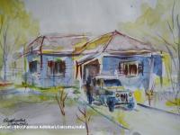 Nagrakata -Jalpaiguri - Watercolour Paintings - By Shubhankar Adhikari, Impressionism Painting Artist