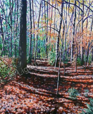 Scenery - A Walk In The Woods - Acrylic