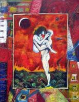 Adam And Eve - Oil On Canvas Paintings - By Lightmare Studios, Narrative Painting Artist