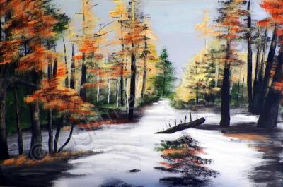 Sheryl Abid - Ending Fall - Acrylic