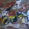 Horses - Gouache Paintings - By M V, Expression Painting Artist