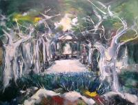 Nature - In The Park - Oil On Canvas