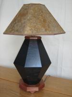 Mica Lamp - Oaklacewoodmica Woodwork - By Steven Friedman, Contemporary Woodwork Artist