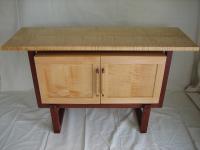 Maple Sideboard - Wood Woodwork - By Steven Friedman, Contemporary Woodwork Artist