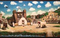 San Geronimo - Acrylic Paintings - By Erik Schlobohm, Contemporary Painting Artist