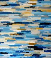 Palau - Oil On Canvas Paintings - By Rinus Hofman, Abstract Painting Artist