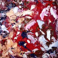 Malau - Oil On Canvas Paintings - By Rinus Hofman, Abstract Painting Artist