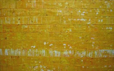 Abstract - Yellow Brick Road - Oil On Canvas