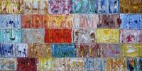 Abstract - Tortola - Oil On Canvas
