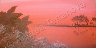 Florida Series - Evening Reds - Acrylic