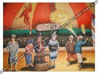 Artworks - Circus Fantasia - Oil On Canvas