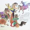 Horseback Riders - Pen And Ink With Watercolors Mixed Media - By Lily Limtiaco, Realistic Mixed Media Artist