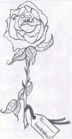 Flowers - The Rose As A Gift - Lead