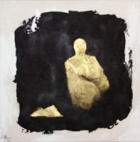 Pops Art 7 - Meditation - Acrylic On Canvas