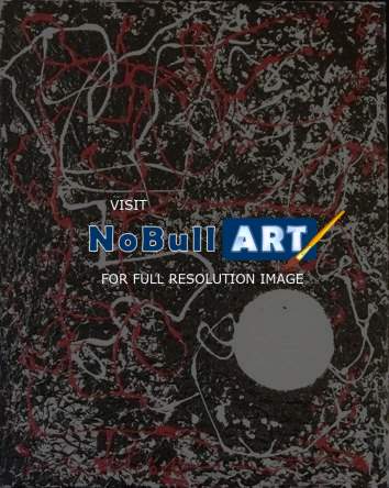 Pops Art 3 - Full Moon - Acrylic On Canvas