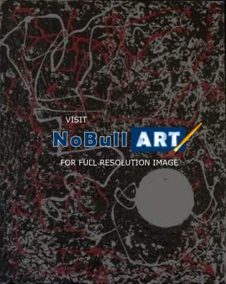 Pops Art 3 - Full Moon - Acrylic On Canvas