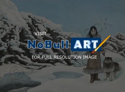 Landscape - Eskimo - Watercolor