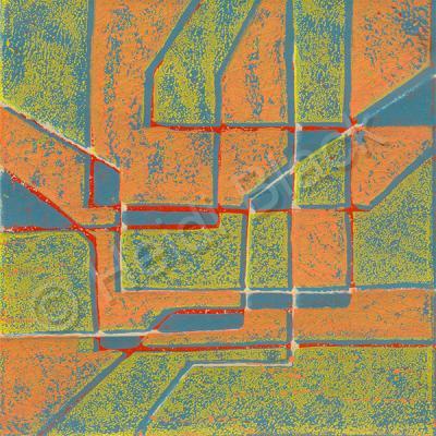 Abstracts - Abstract5 - Linolium Block Print