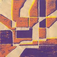 Abstracts - Absract2 - Linolium Block Print