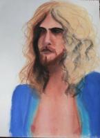 Portraits - Robert Plant - Pastel