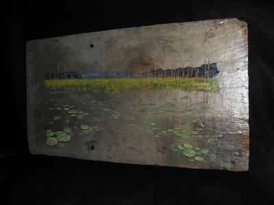 Slate - Landscape - Acrylic Painting