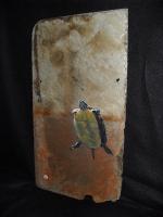 Slate - Painter Turtle - Acrylic Painting