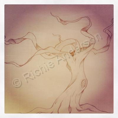 Sketch - Tree Series No3 - Pencil