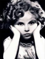 Shirley Temple Pencil Drawing - Pencil  Paper Drawings - By Debbie Engel, Realism Drawing Artist