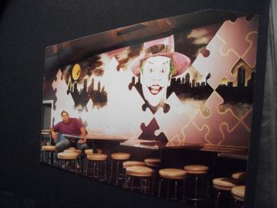 Mural - Joker At Puzzles Bar Phxaz - Acrylic