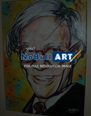 Portrait - Warhol - Acrylic
