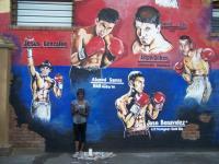 Portrait - Central Boxing Club Mural - Acrylic