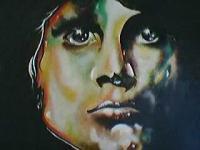 Hypnotic Jim - Acrylic Paintings - By Greg Bucher, Portraitsrealistic Painting Artist
