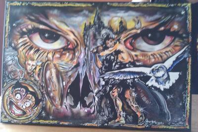 Original - Good And Evil - Acrylic