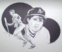 Jose Canseco - Pen And Ink Drawings - By Greg Bucher, Portraitsrealistic Drawing Artist