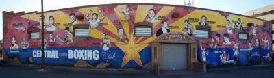 Mural - Boxing Hall Of  Fame - Acrylic