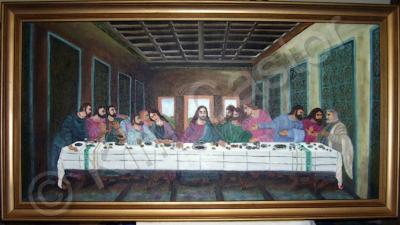 Religion - The Last Supper - Oil On Canvas