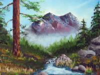 Landscapes  Nature - A Peaceful Place - Acrylic