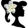 Gardenia - Other Paintings - By Sabrenia Palmer, Black And White Painting Artist