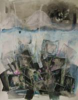 Three Arns - Acrylics Paintings - By Seon-Jeong Kim, Abstract Painting Artist